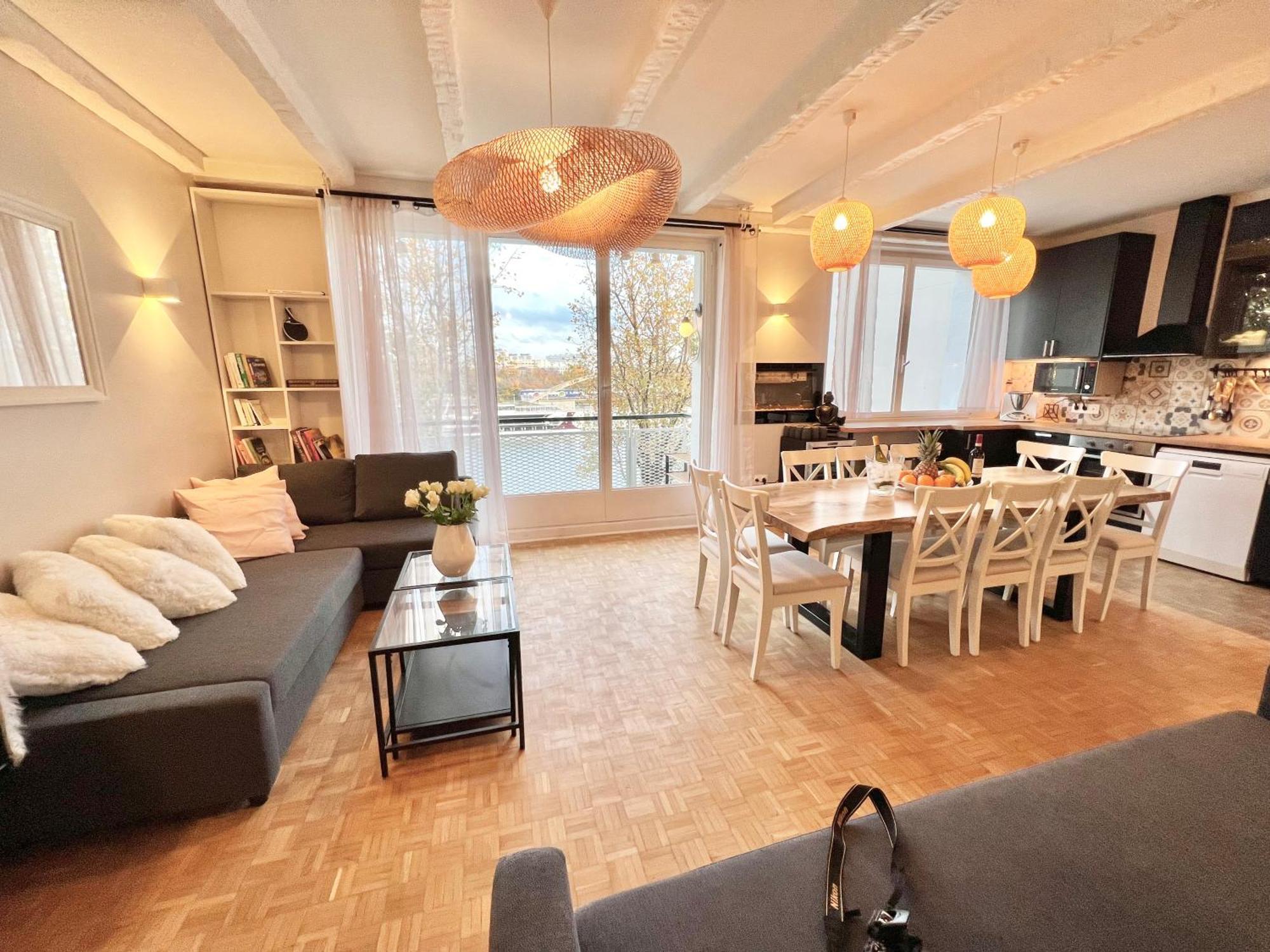 Apartment Parisnicostay - Cosy 4 Bedrooms Flat Seine River מראה חיצוני תמונה